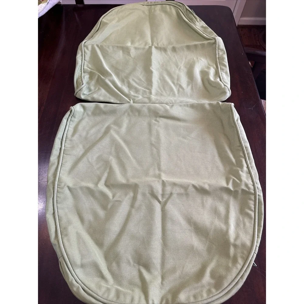 Pottery Barn Sunbrella Cover Palmetta‎ Dining Chair Seat Cushion Replacement Set